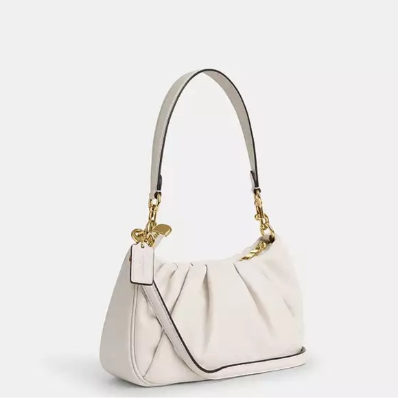 Teri Shoulder Bag With Ruching - Picture 4 of 6